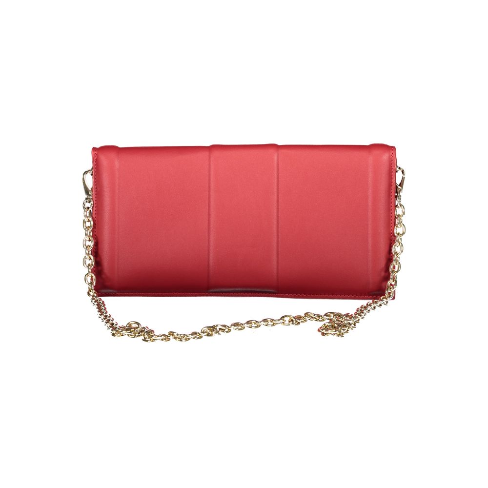 Mario Valentino Bag — Red Polyurethane