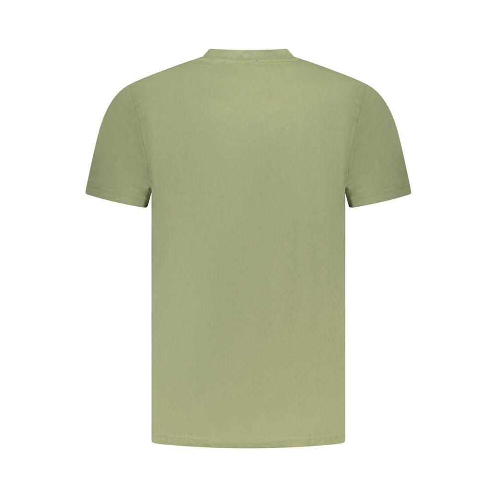 Cavalli Class Men's T-Shirt — Green Cotton