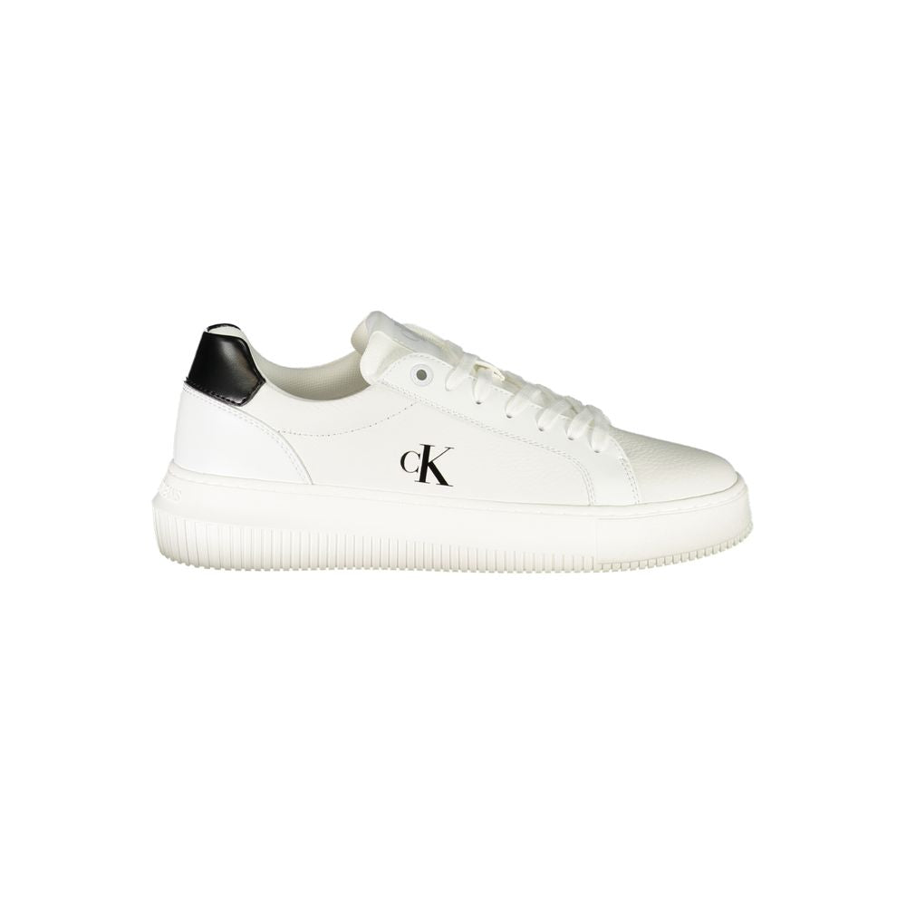 Calvin Klein Polyurethane Sneaker — White