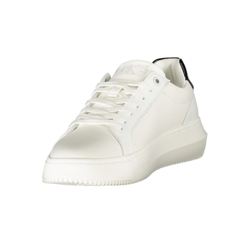 Calvin Klein Polyurethane Sneaker — White