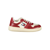 Tommy Hilfiger Leather Sneaker — Red