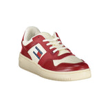 Tommy Hilfiger Leather Sneaker — Red