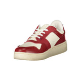 Tommy Hilfiger Leather Sneaker — Red