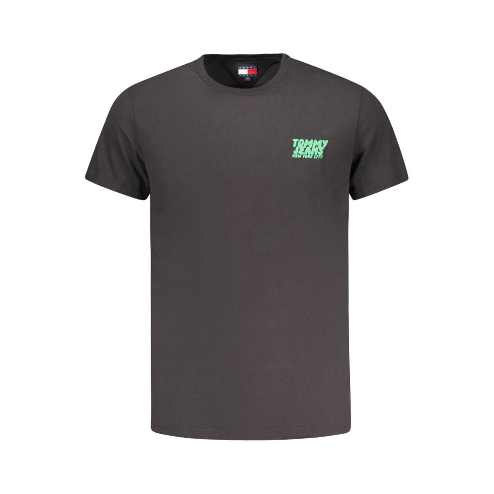 Tommy Hilfiger T-Shirt — Black Cotton
