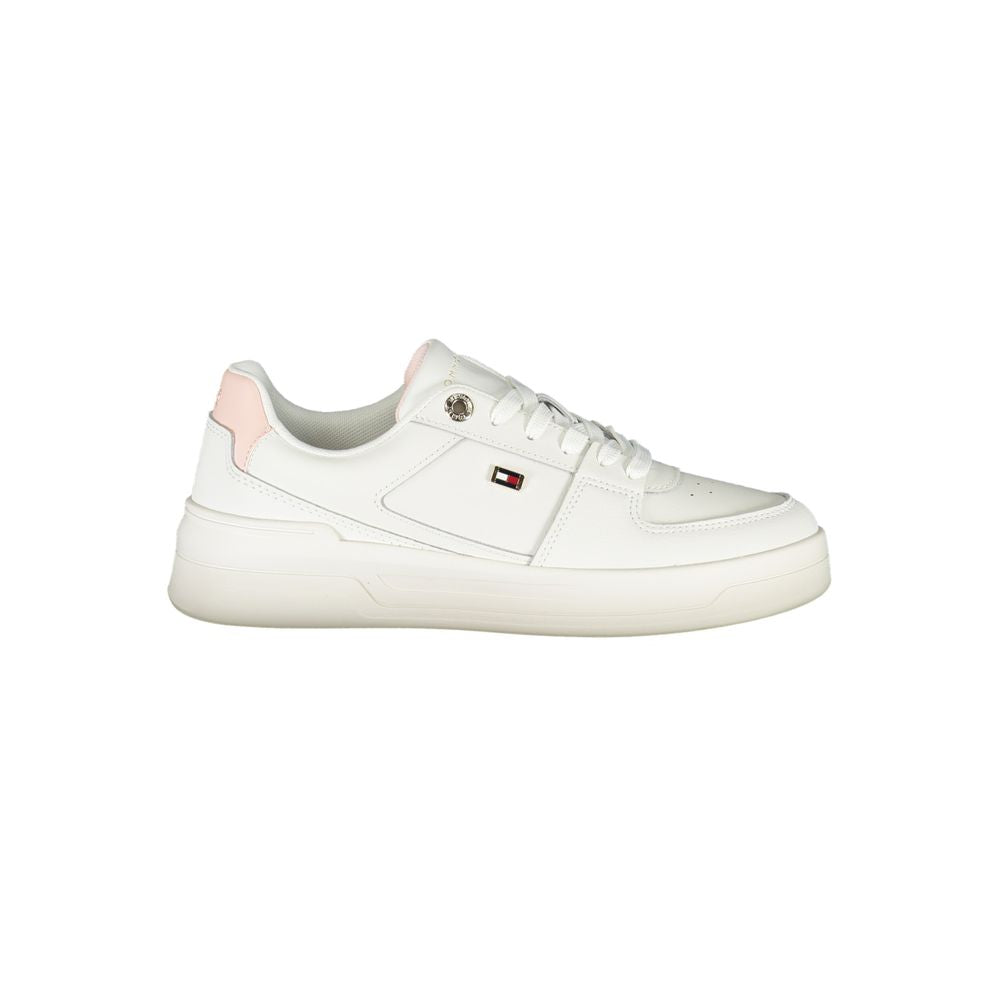 Tommy Hilfiger Athletic Sneaker — White Leather