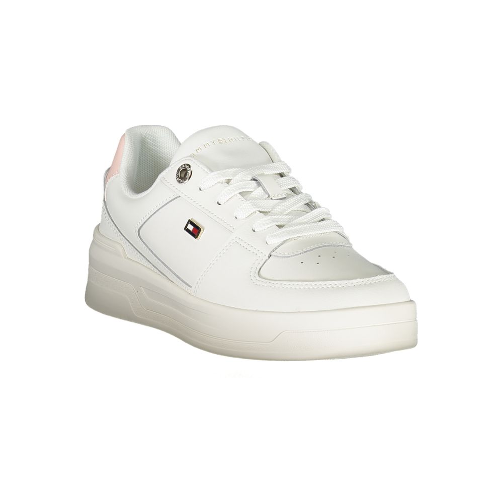 Tommy Hilfiger Athletic Sneaker — White Leather