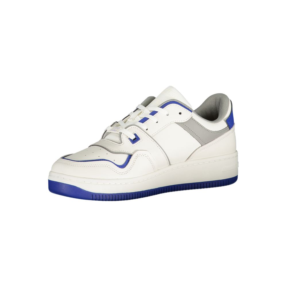 Tommy Hilfiger Athletic Sneaker — White with Blue Accent