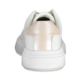 Calvin Klein Leather Low-Top Sneaker — White