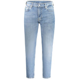 Calvin Klein Relaxed-Fit Jeans — Blue Cotton