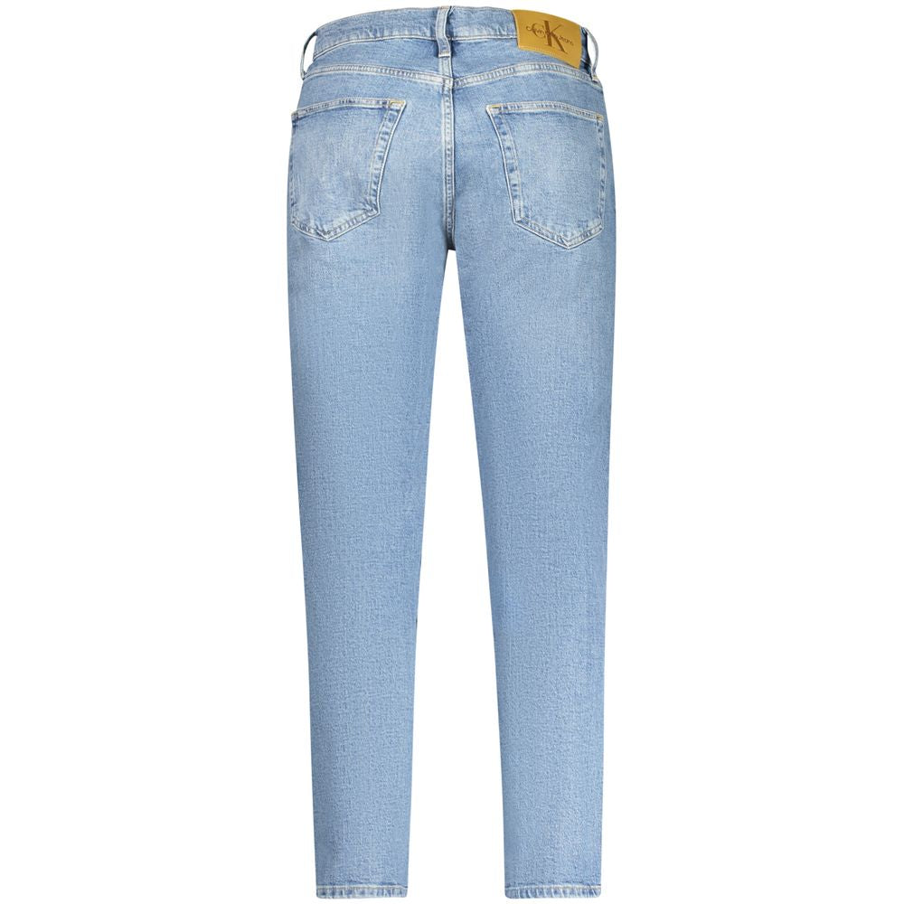 Calvin Klein Relaxed-Fit Jeans — Blue Cotton