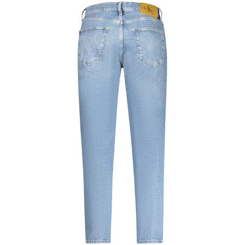 Calvin Klein Relaxed-Fit Jeans — Blue Cotton