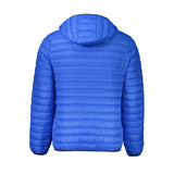 Cavalli Class Hooded Jacket — Blue Polyamide