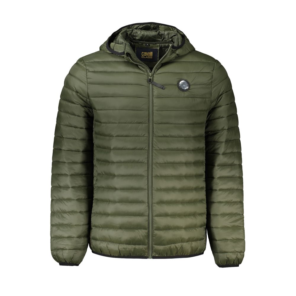 Cavalli Class Jacket — Green Polyamide