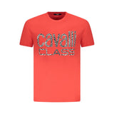 Cavalli Class Cotton T-Shirt — Red