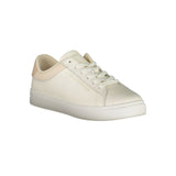 Tommy Hilfiger Athletic Sneaker — Beige Polyurethane