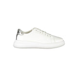 Calvin Klein Low-Top Sneaker — White Leather