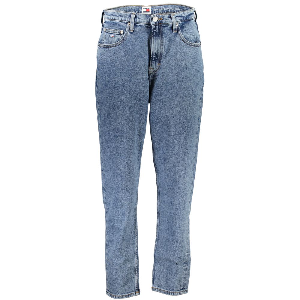 Tommy Hilfiger Mom Jeans — Blue Cotton