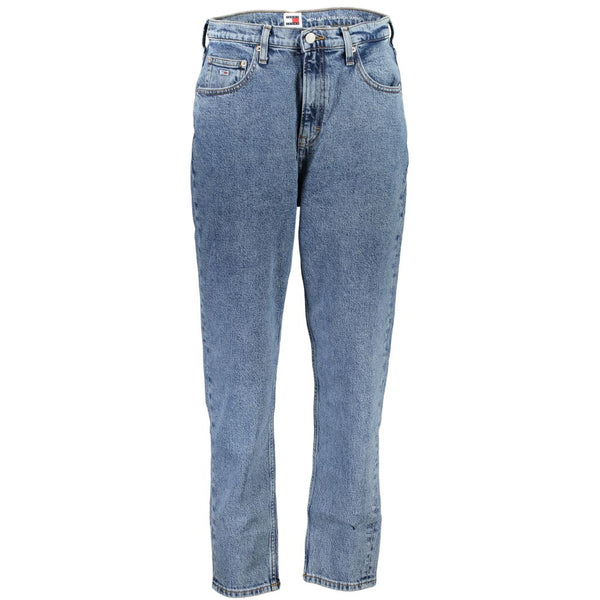 Tommy Hilfiger Mom Jeans — Blue Cotton