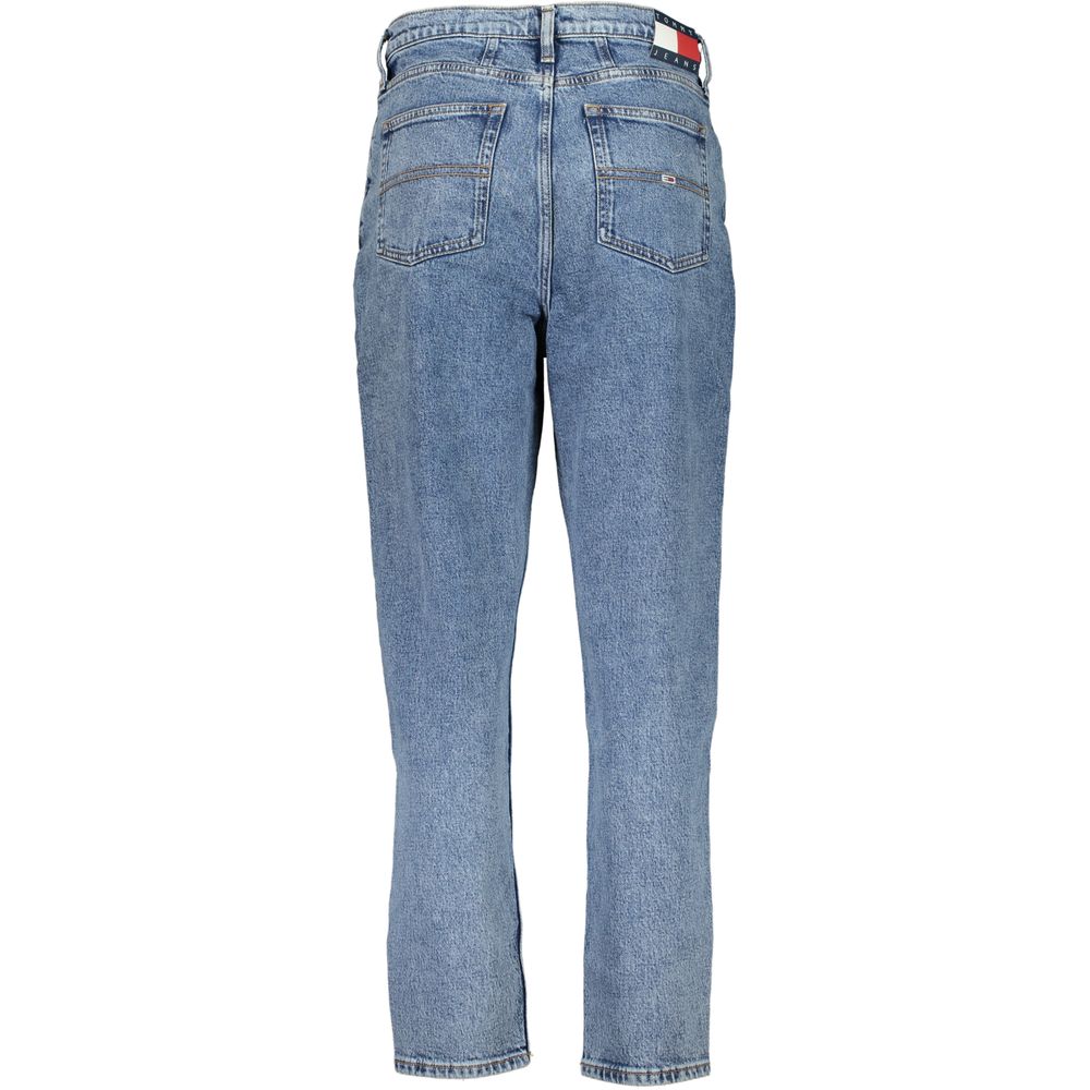 Tommy Hilfiger Mom Jeans — Blue Cotton