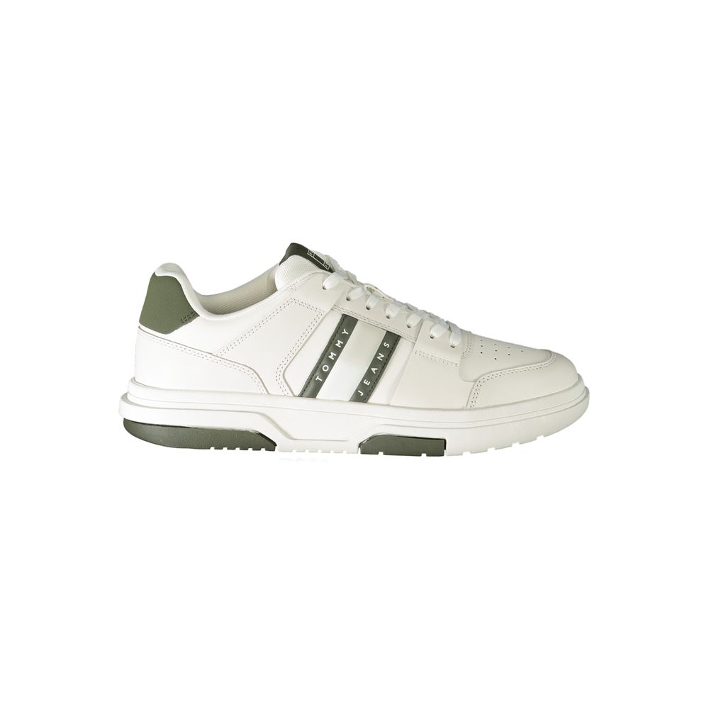 Tommy Hilfiger Athletic Sneaker — White Polyethylene