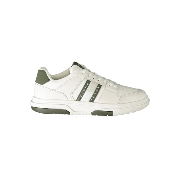 Tommy Hilfiger Athletic Sneaker — White Polyethylene