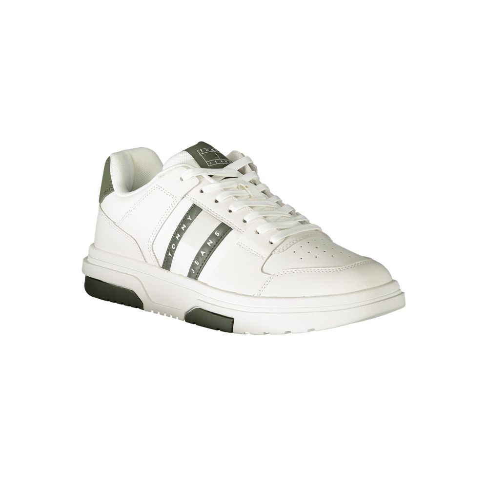 Tommy Hilfiger Athletic Sneaker — White Polyethylene