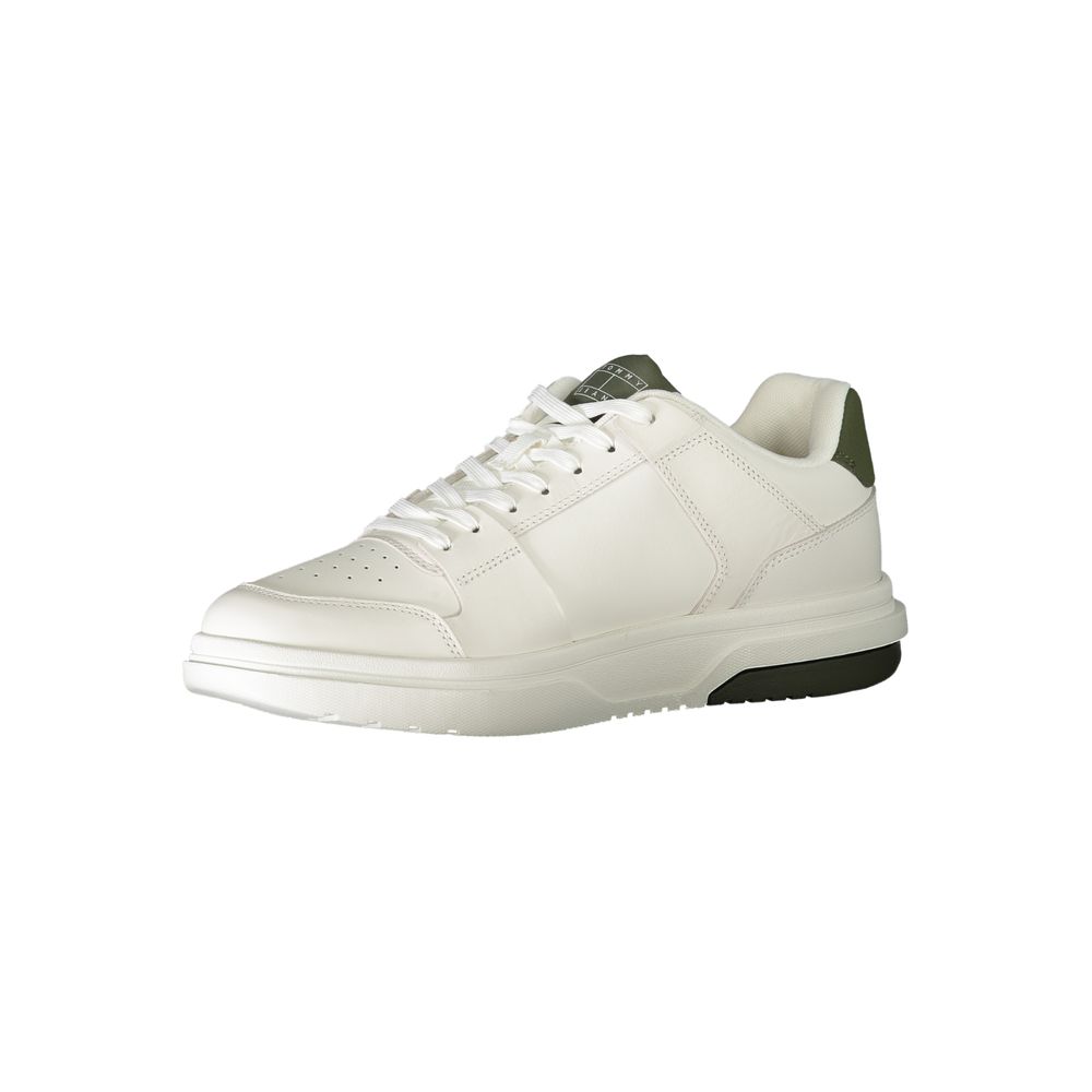 Tommy Hilfiger Athletic Sneaker — White Polyethylene