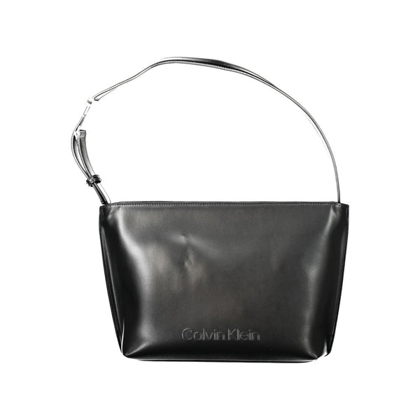 Calvin Klein Shoulder Bag — Black Polyester