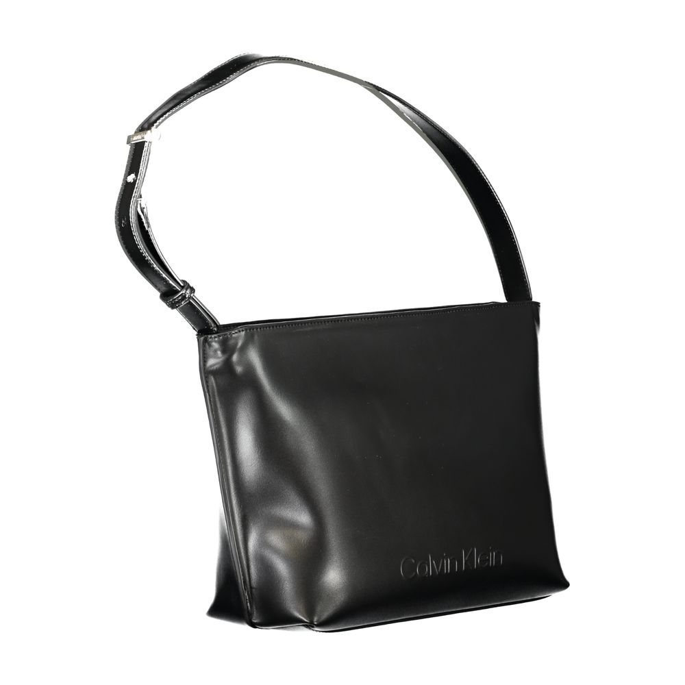 Calvin Klein Shoulder Bag — Black Polyester