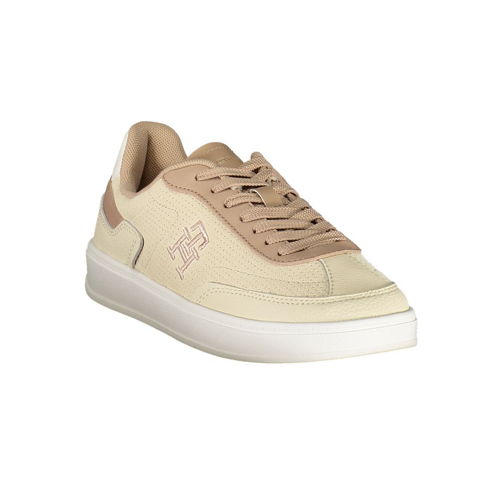 Tommy Hilfiger Polyurethane Sneaker — Beige