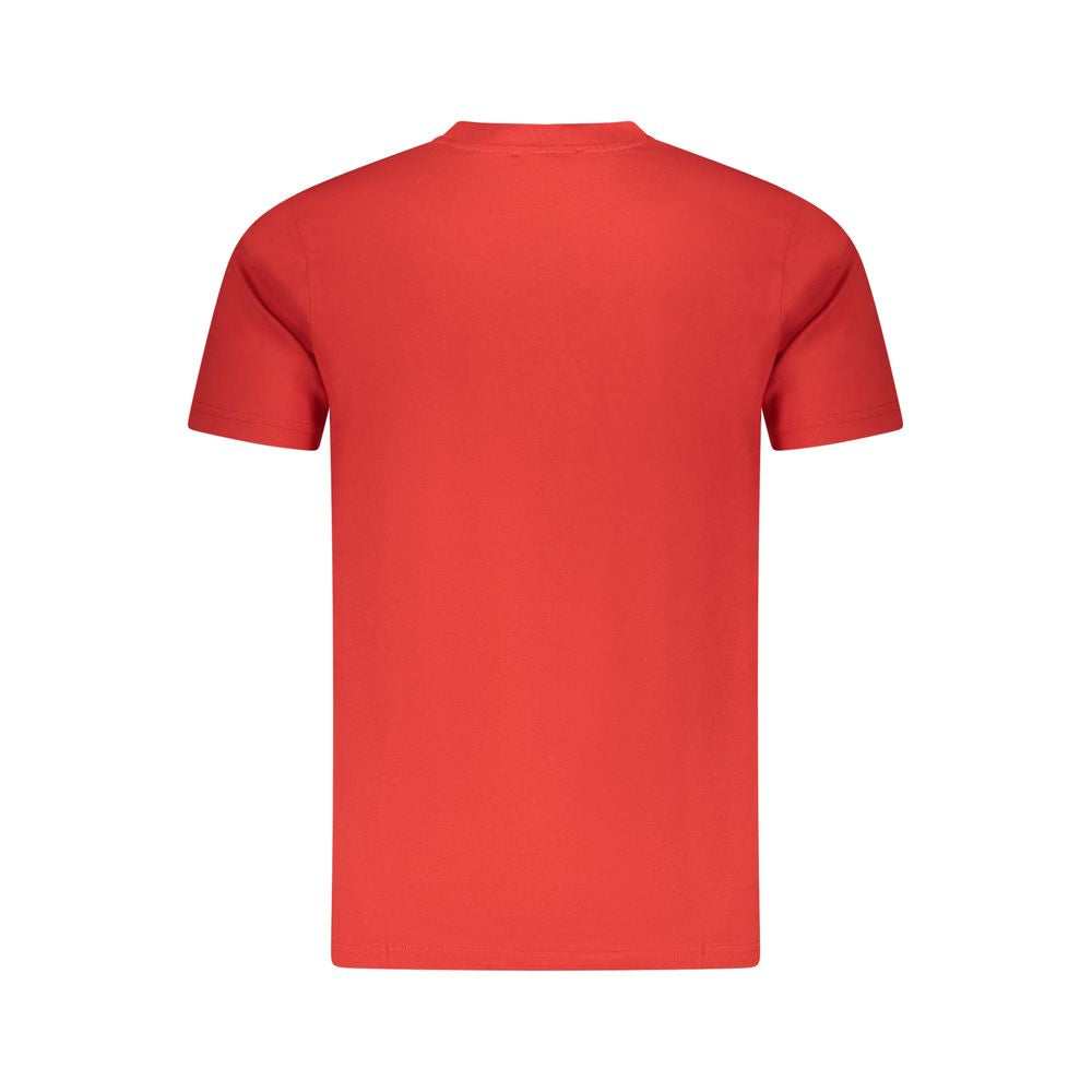 Cavalli Class Men's T-Shirt — Red Cotton