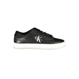 Calvin Klein Low-Top Sneaker — Black Polyurethane