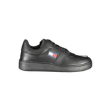 Tommy Hilfiger Leather Sneaker — Black