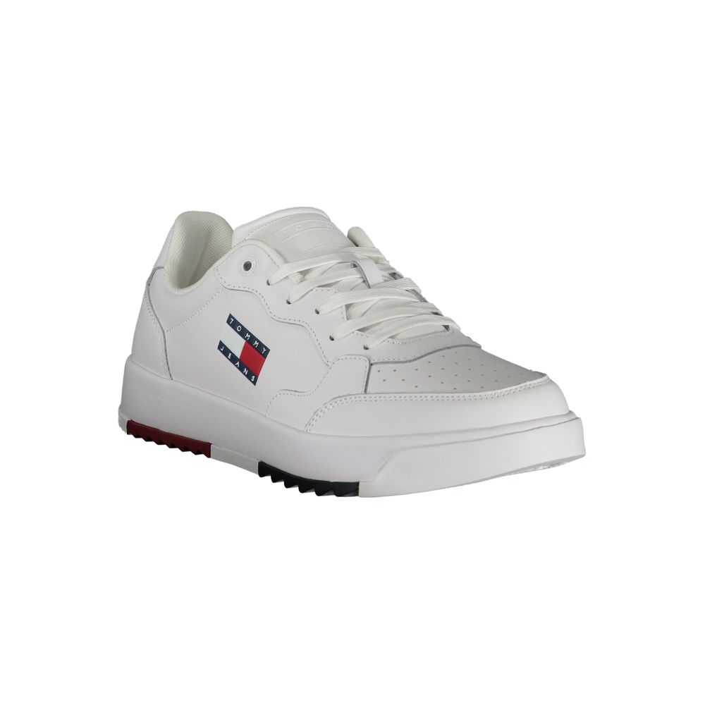 Tommy Hilfiger Athletic Sneaker — White Polyurethane