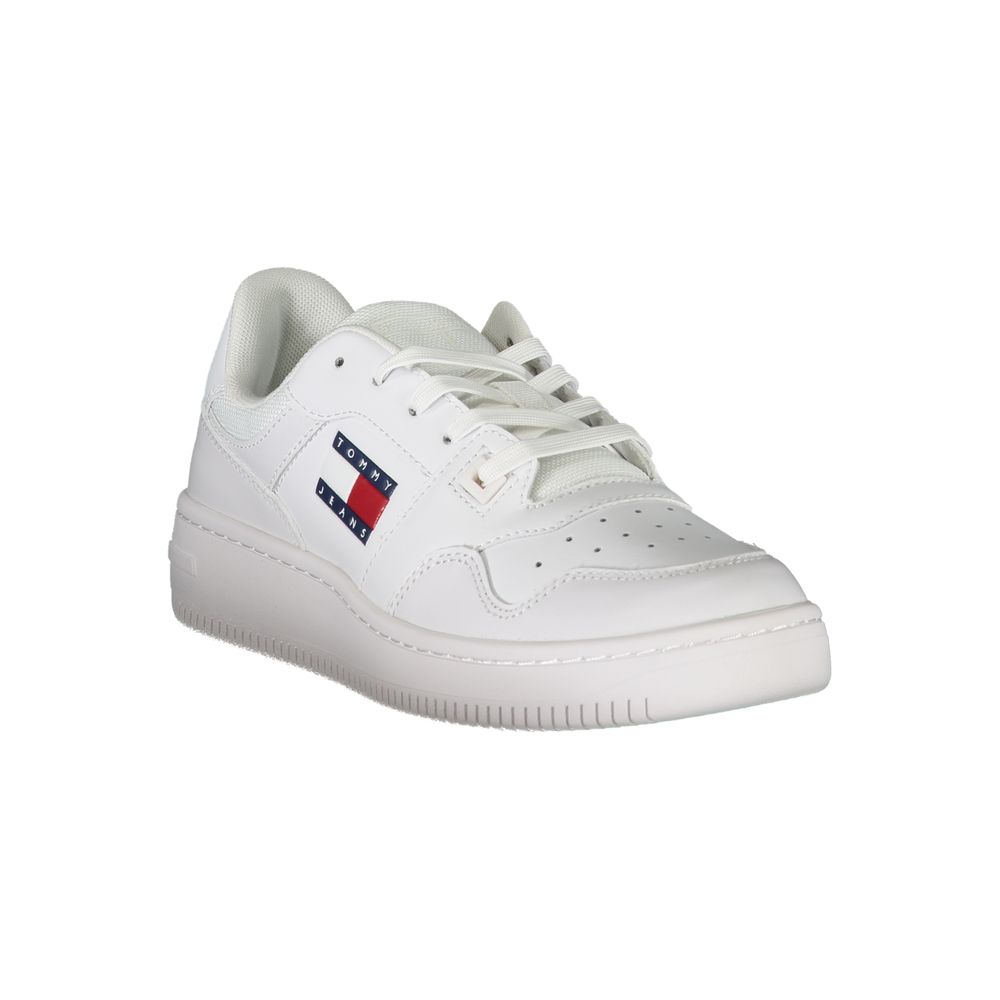 Tommy Hilfiger Leather Sneaker — White