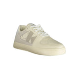 Calvin Klein Low-Top Sneaker — White Polyurethane