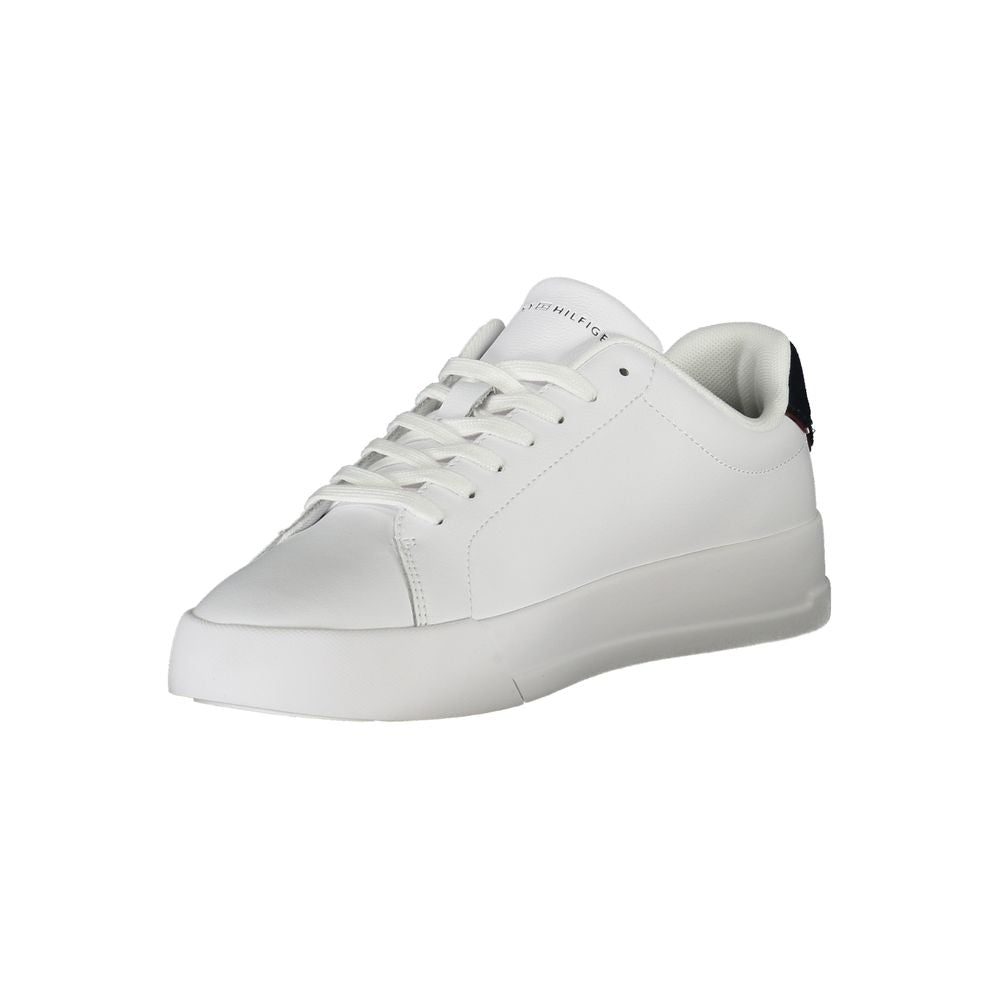 Tommy Hilfiger Polyurethane Sneaker — White