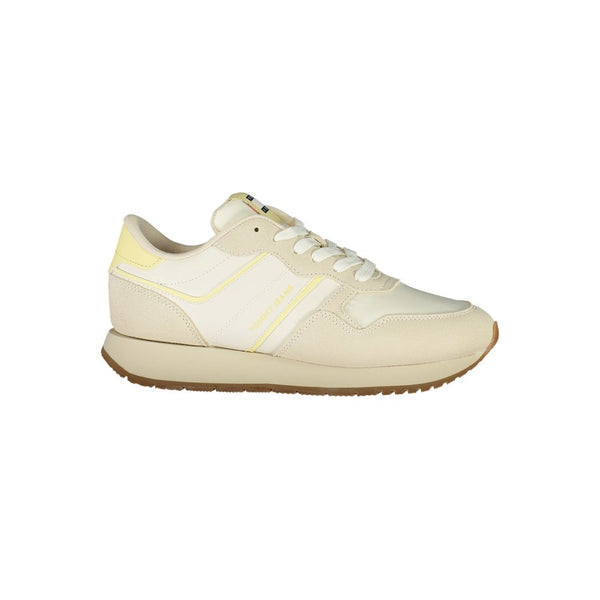 Tommy Hilfiger Athletic Sneaker — Beige Polyurethane