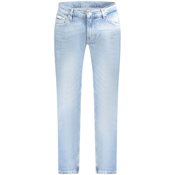 Calvin Klein Relaxed-Fit Jeans — Blue