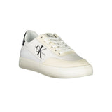 Calvin Klein Athletic Sneaker — White Polyurethane