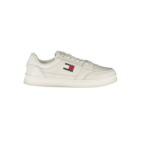 Tommy Hilfiger Athletic Sneaker — White Leather
