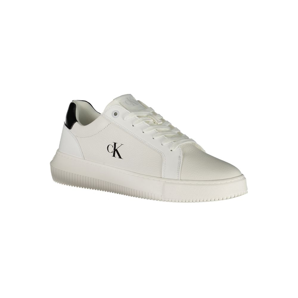 Calvin Klein Polyurethane Sneaker — White