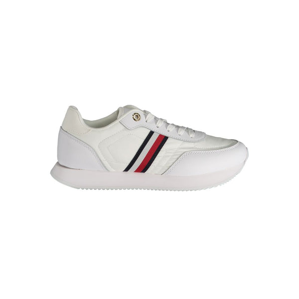 Tommy Hilfiger Athletic Sneaker — White Leather