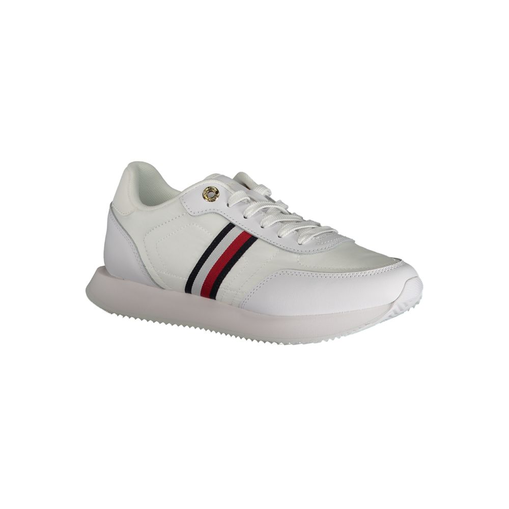 Tommy Hilfiger Athletic Sneaker — White Leather