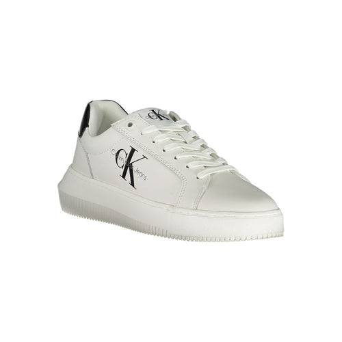 Calvin Klein Athletic Sneaker — White Leather