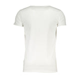 Cavalli Class Crew Neck T-Shirt — White Cotton