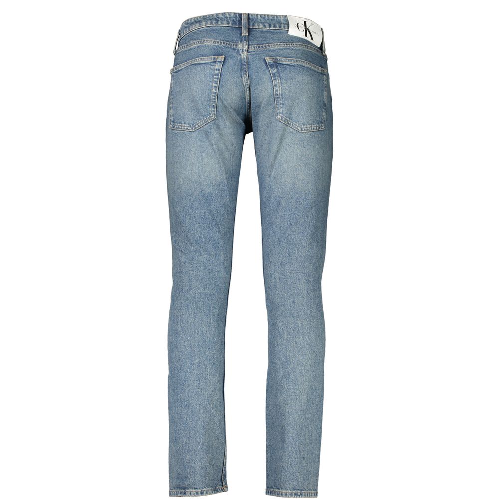 Calvin Klein Slim-Fit Jeans — Blue Cotton