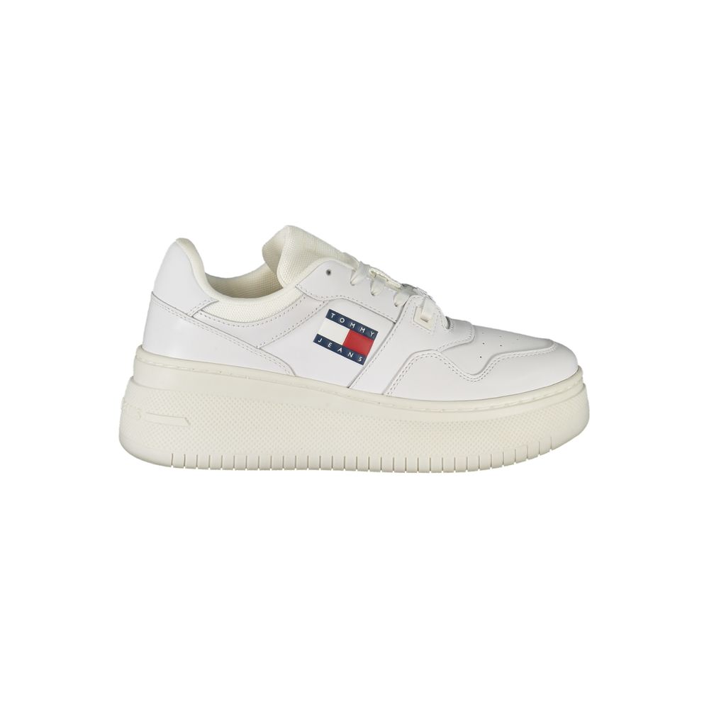 Tommy Hilfiger Athletic Sneaker — White Leather