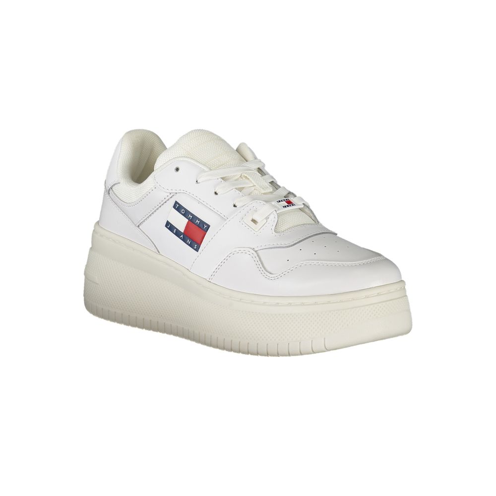 Tommy Hilfiger Athletic Sneaker — White Leather