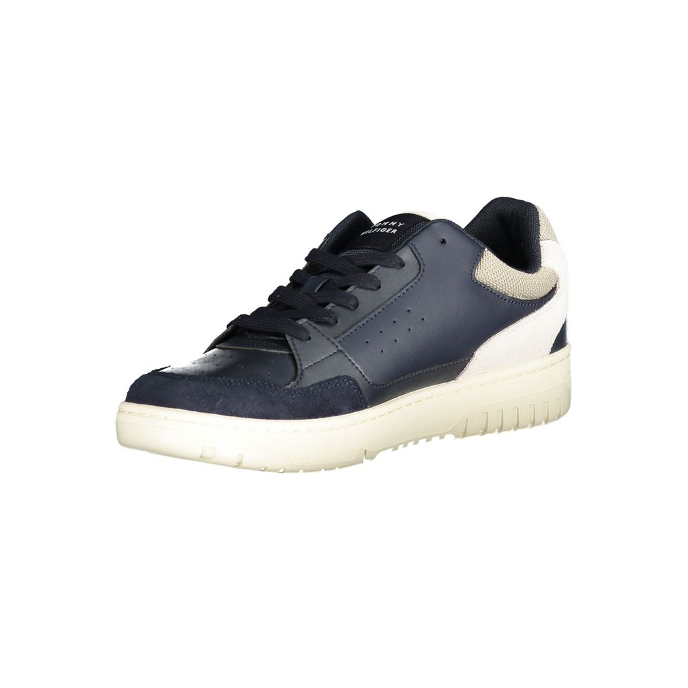 Tommy Hilfiger Athletic Sneaker — Blue Polyurethane